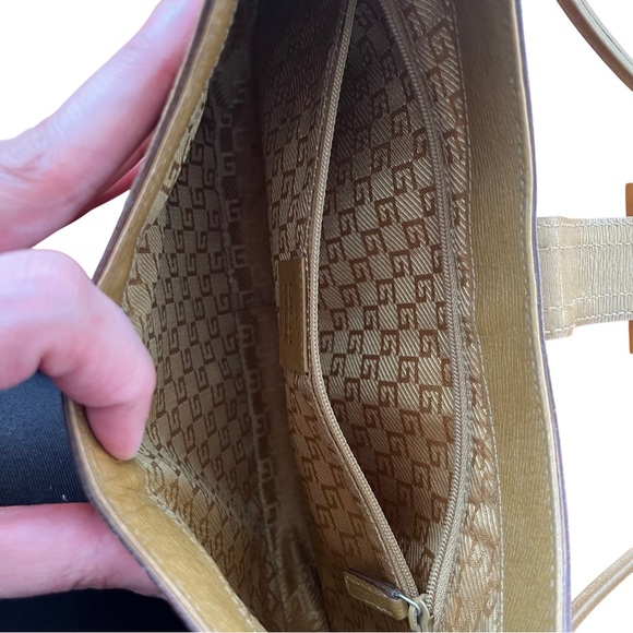 Gucci Jackie Vintage Handbag - Camel Leather - Picture 12 of 14